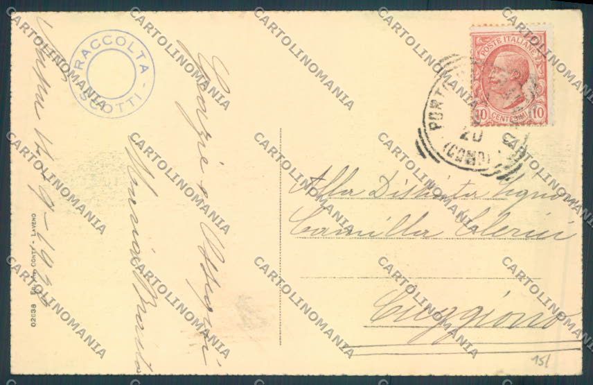 Varese Porto Valtravaglia Saluti da cartolina LQ8603 – retro