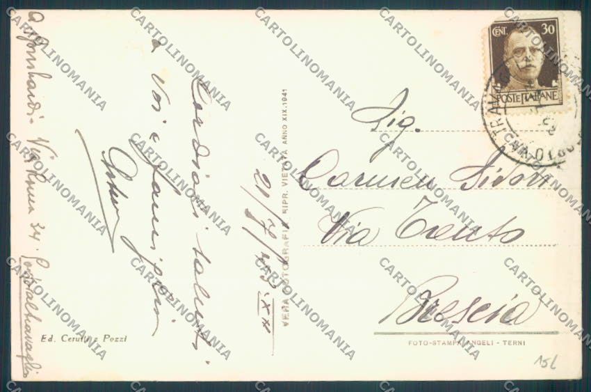 Varese Porto Valtravaglia Foto cartolina LQ8611 – retro