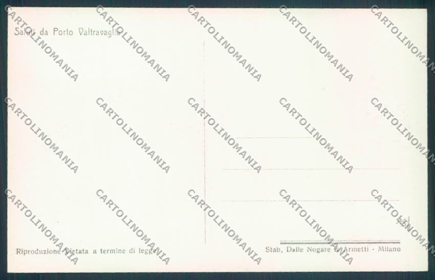 Varese Porto Valtravaglia Foto cartolina LQ8613 – retro