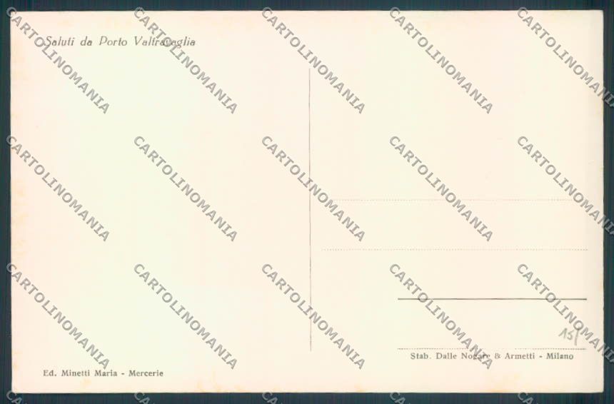 Varese Porto Valtravaglia Foto cartolina LQ8614 – retro
