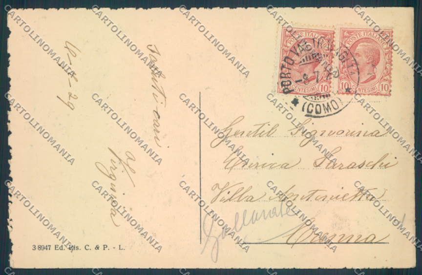 Varese Porto Valtravaglia cartolina LQ8618 – retro
