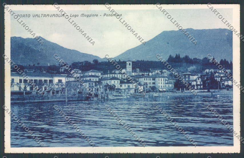 Varese Porto Valtravaglia Saluti da PIEGATA cartolina LQ8625 – fronte