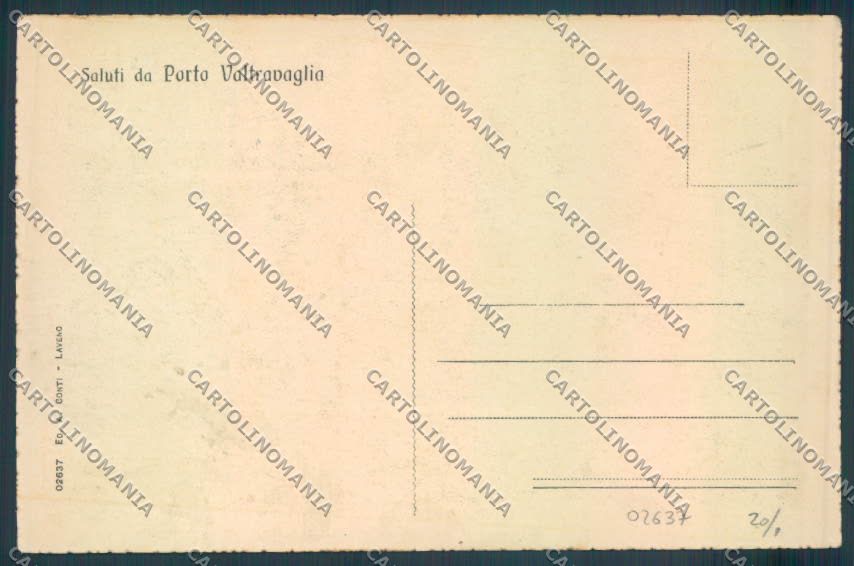 Varese Porto Valtravaglia Saluti da cartolina LQ8641 – retro