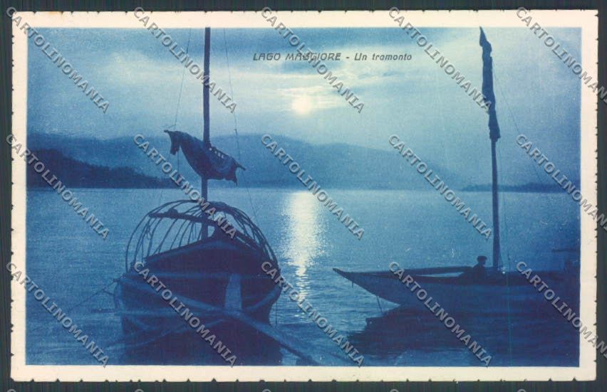 Varese Lago Maggiore Saluti da Barca cartolina LQ8667 – fronte