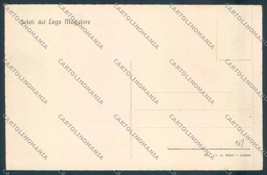 Varese Lago Maggiore Saluti da cartolina LQ8671 – retro