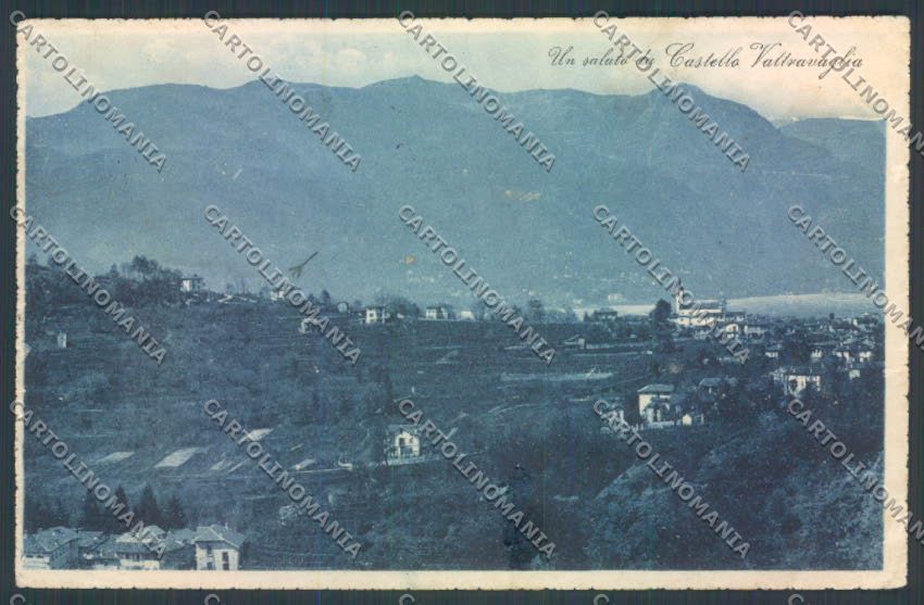 Varese Castello Valtravaglia Saluti da SCOLLATA cartolina LQ8694 – fronte