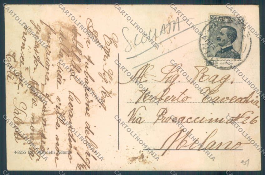 Varese Cunardo Saluti da SCOLLATA cartolina LQ8718 – retro