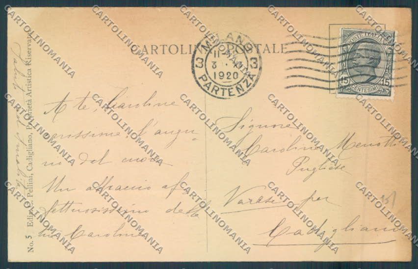 Varese Cadigliano Viconago cartolina LQ8727 – retro