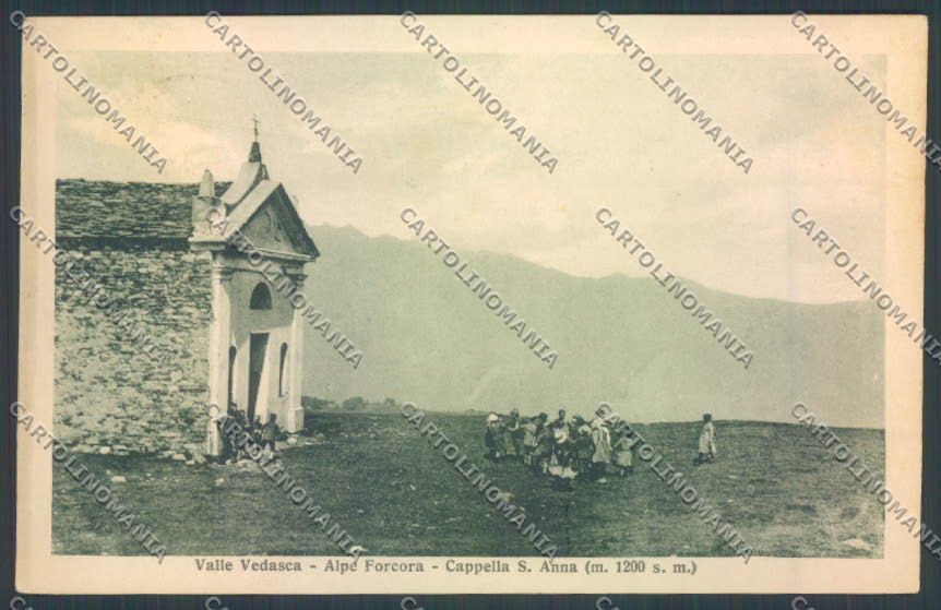 Varese Valle Veddasca cartolina LQ8733 – fronte