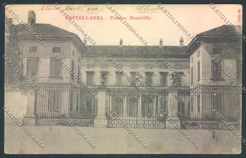 Varese Castellanza PIEGA cartolina LQ8737 – fronte