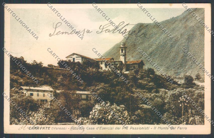 Varese Caravate cartolina LQ8752 – fronte