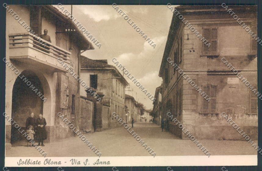 Varese Solbiate Olona COLLA cartolina LQ8757 – fronte