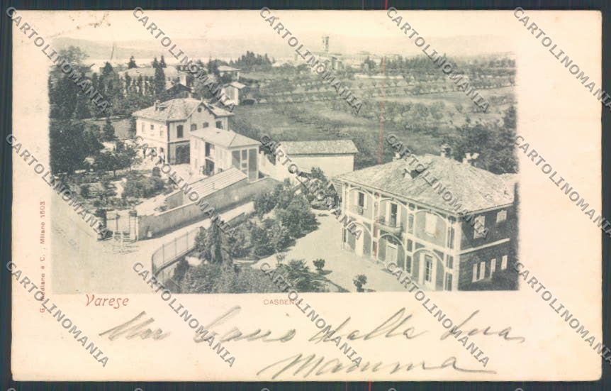 Varese Casbeno cartolina LQ8770 – fronte