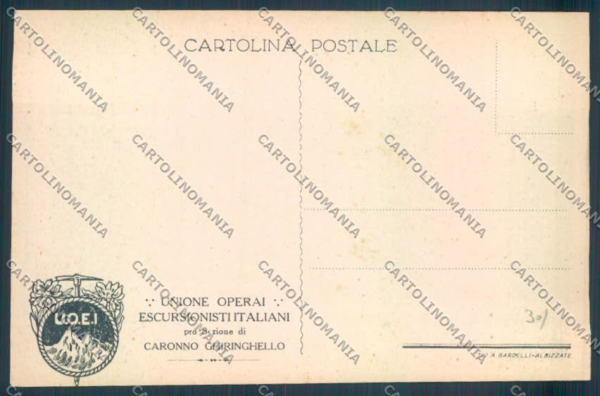 Varese Caronno Varesino cartolina LQ8773 – retro