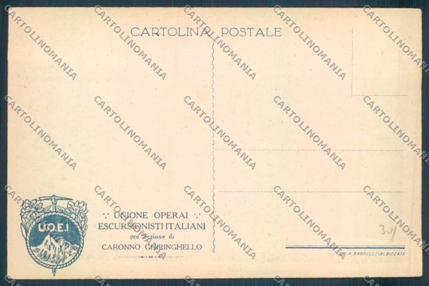 Varese Caronno Varesino cartolina LQ8774 – retro