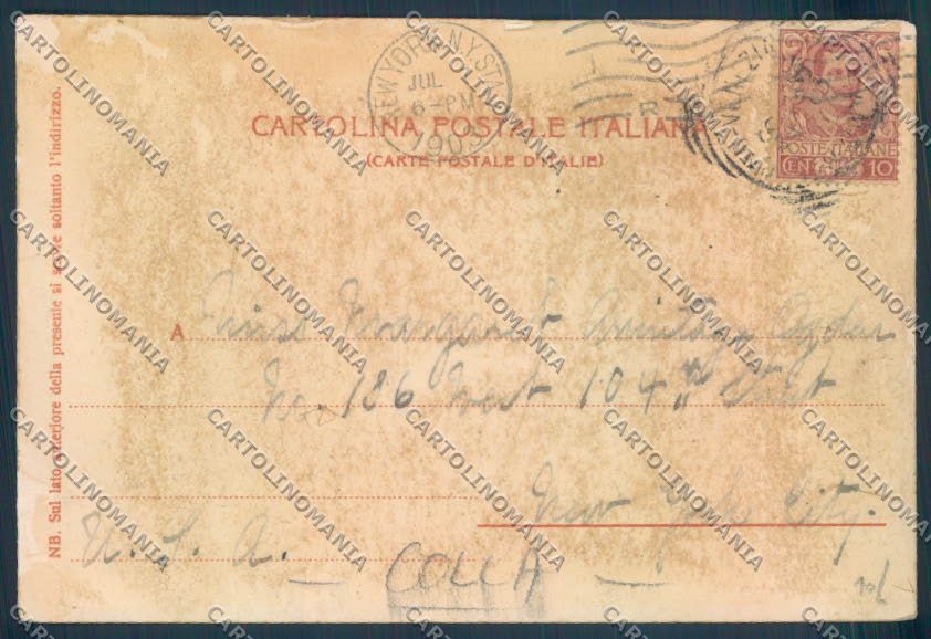 Belluno Città SCOLLATA cartolina LQ8811 – retro