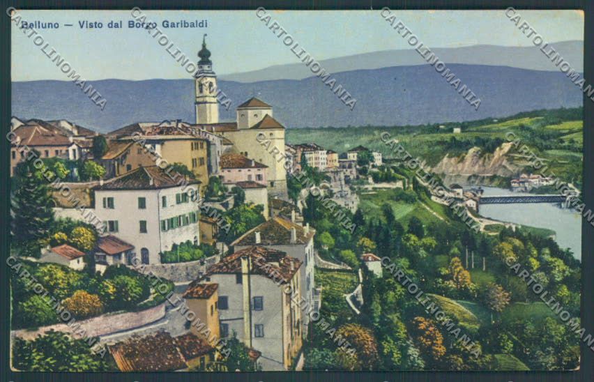 Belluno Città cartolina LQ8868 – fronte