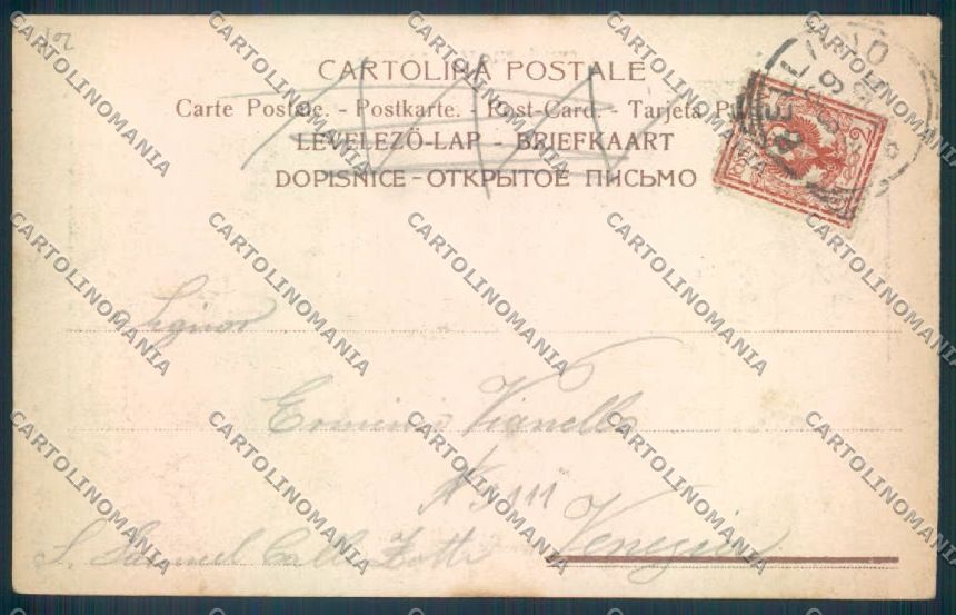 Belluno Città cartolina LQ8904 – retro