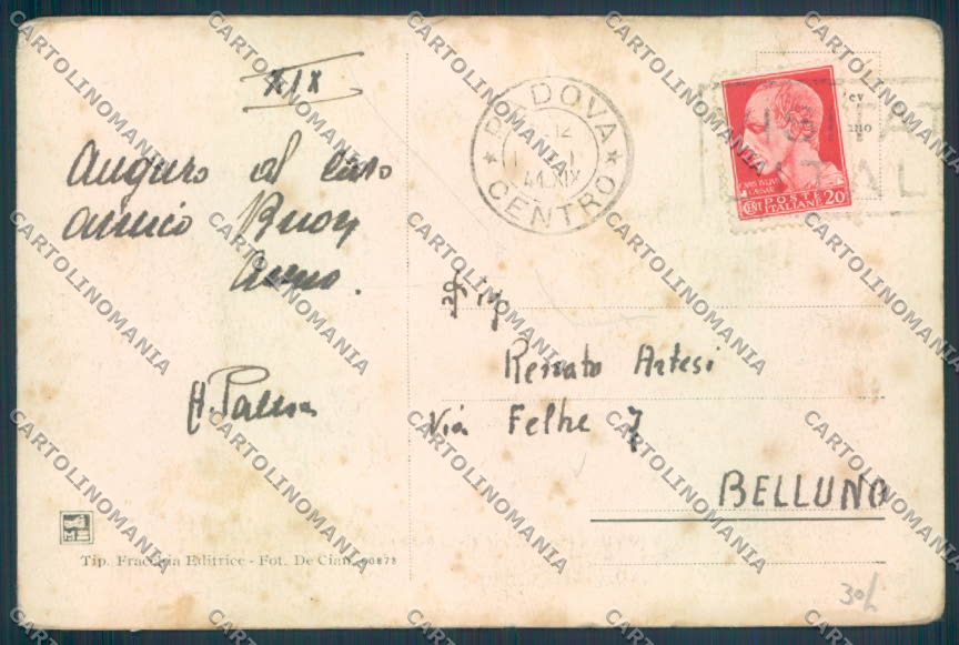 Belluno Città cartolina LQ8915 – retro
