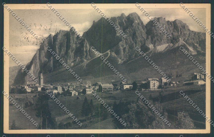 Belluno Cortina d'Ampezzo cartolina LQ8918 – fronte