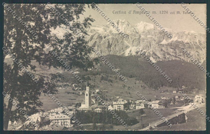 Belluno Cortina d'Ampezzo cartolina LQ8948 – fronte