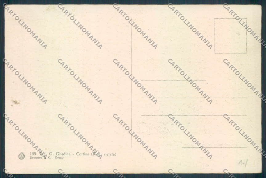 Belluno Cortina d'Ampezzo cartolina LQ8950 – retro