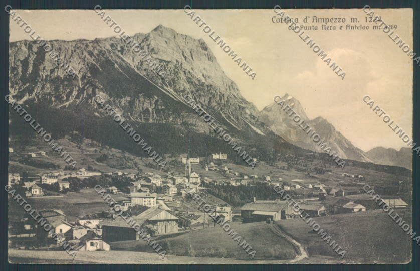 Belluno Cortina d'Ampezzo cartolina LQ8958 – fronte