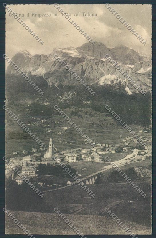 Belluno Cortina d'Ampezzo cartolina LQ8959 – fronte