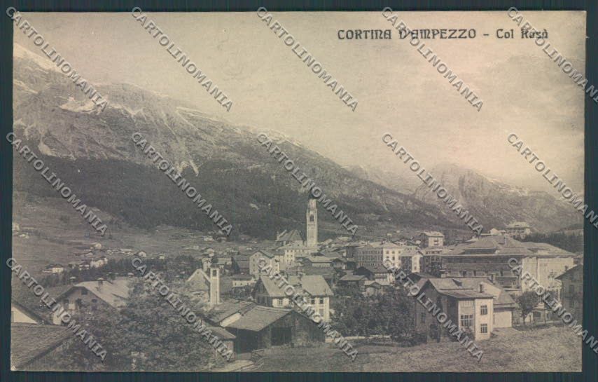 Belluno Cortina d'Ampezzo cartolina LQ8980 – fronte