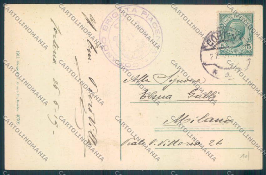Belluno Cortina d'Ampezzo cartolina LQ8988 – retro