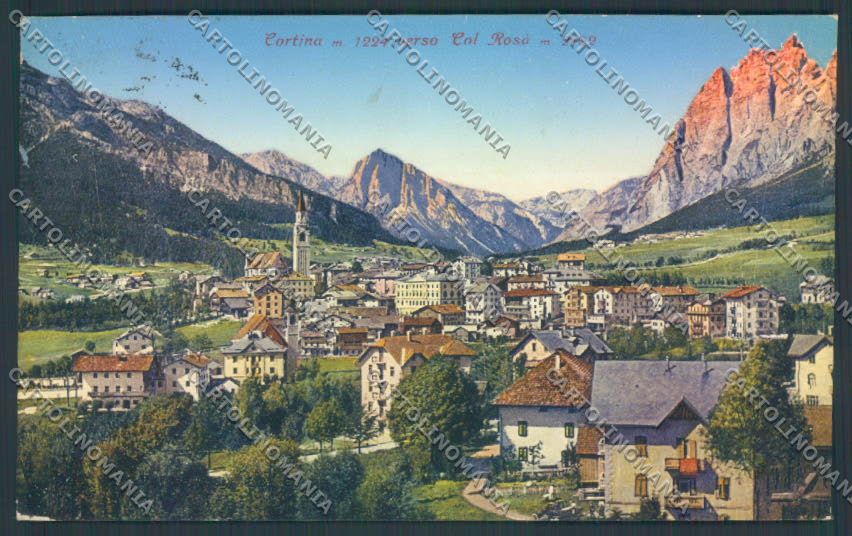 Belluno Cortina d'Ampezzo cartolina LQ8993 – fronte