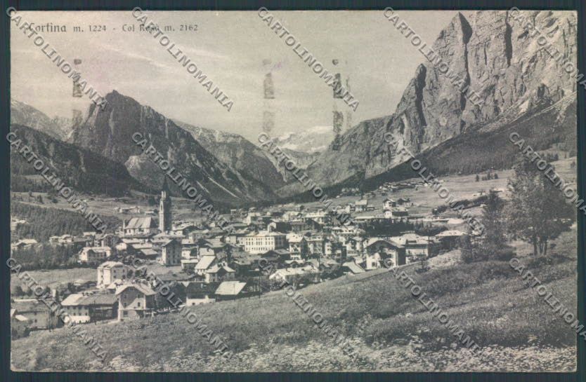 Belluno Cortina d'Ampezzo cartolina LQ8996 – fronte