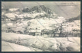Belluno Cortina d'Ampezzo Nevicata cartolina LQ9006 – fronte