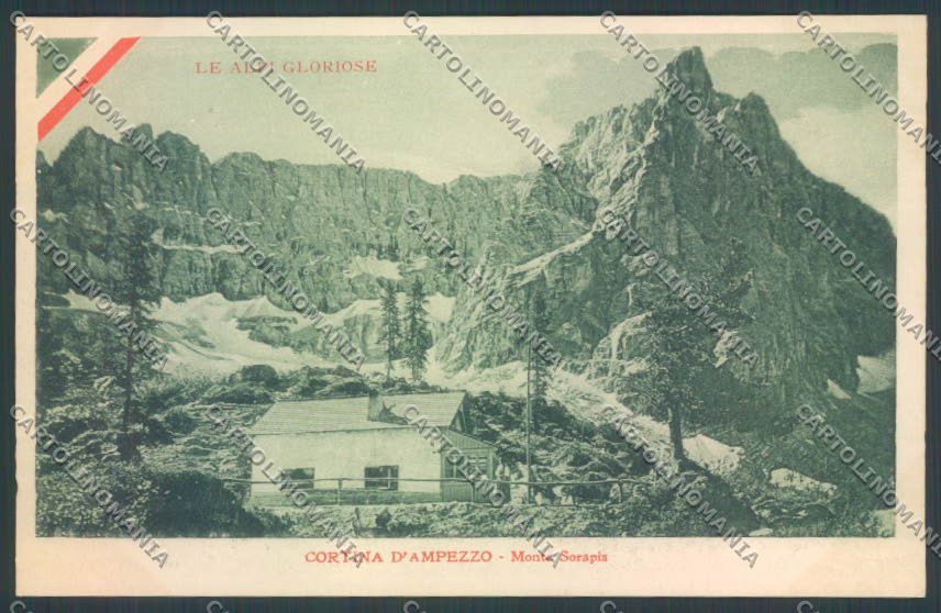 Belluno Cortina d'Ampezzo cartolina LQ9026 – fronte