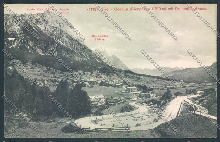 Belluno Cortina d'Ampezzo cartolina LQ9032 – fronte