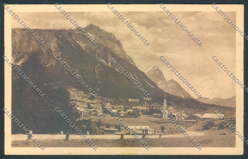 Belluno Cortina d'Ampezzo cartolina LQ9035 – fronte