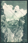 Belluno Cortina d'Ampezzo Funivia cartolina LQ9051 – fronte