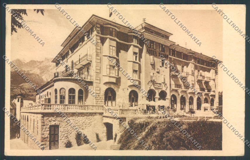 Belluno Cortina d'Ampezzo cartolina LQ9072 – fronte