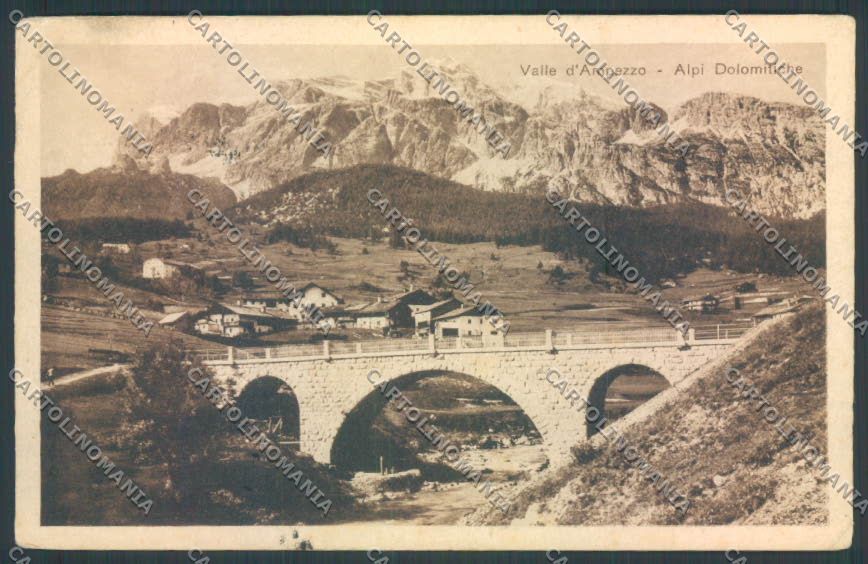 Belluno Cortina d'Ampezzo cartolina LQ9074 – fronte