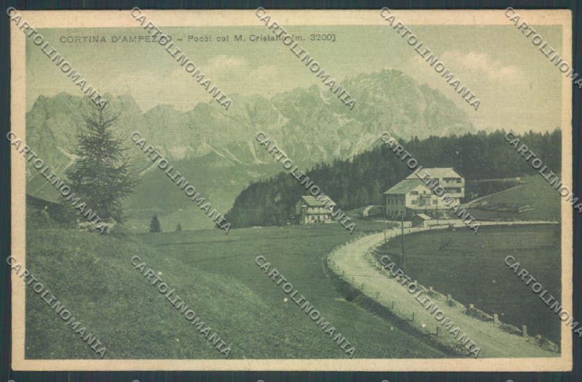Belluno Cortina d'Ampezzo cartolina LQ9080 – fronte