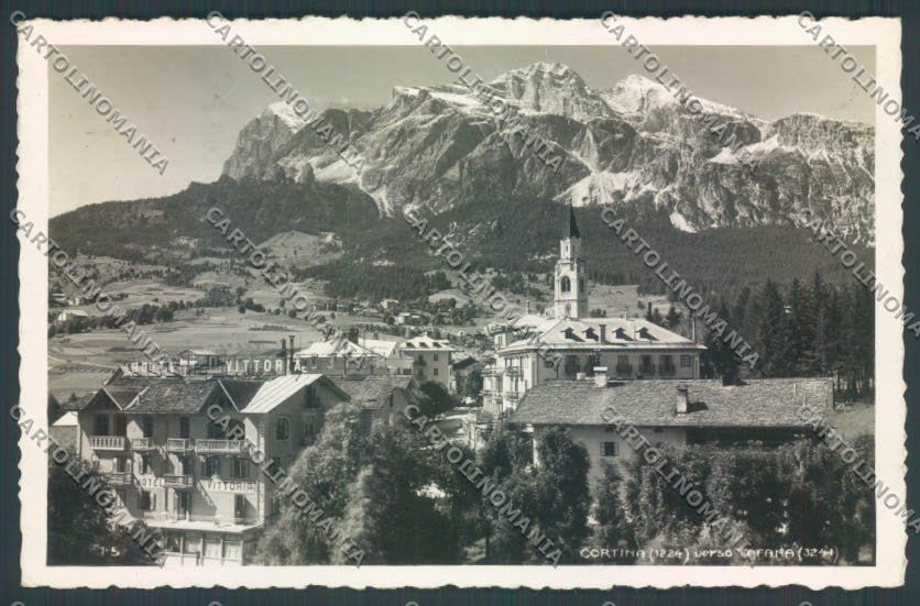 Belluno Cortina d'Ampezzo Foto cartolina LQ9086 – fronte