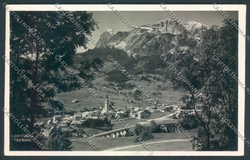 Belluno Cortina d'Ampezzo Foto cartolina LQ9088 – fronte
