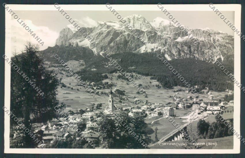 Belluno Cortina d'Ampezzo Foto cartolina LQ9089 – fronte