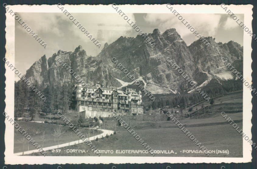 Belluno Cortina d'Ampezzo Foto cartolina LQ9097 – fronte