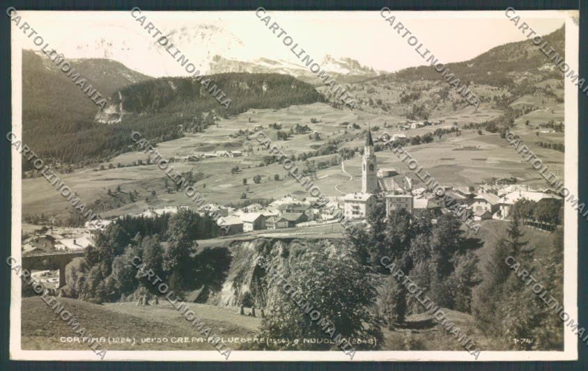 Belluno Cortina d'Ampezzo Foto cartolina LQ9101 – fronte