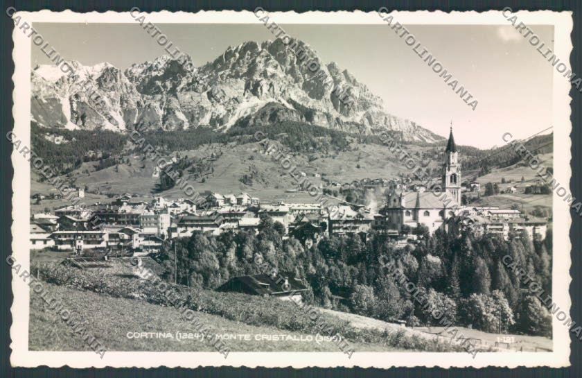 Belluno Cortina d'Ampezzo Foto cartolina LQ9104 – fronte