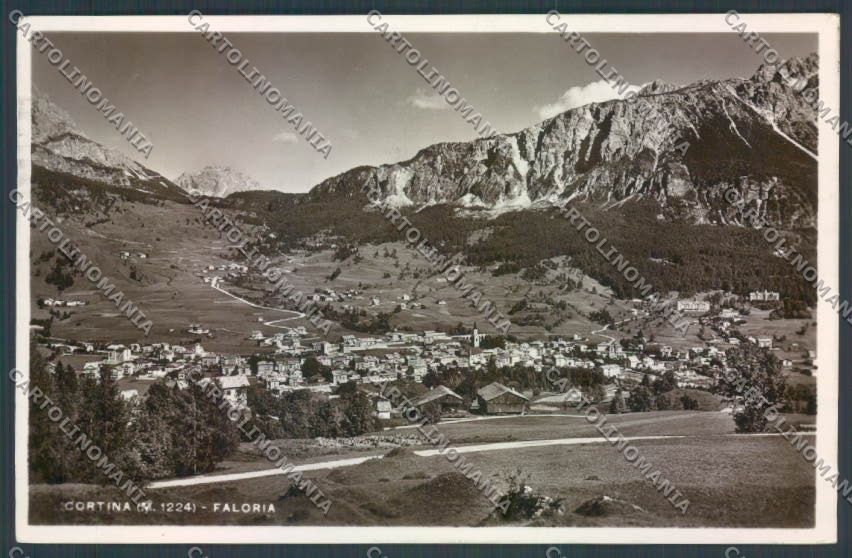Belluno Cortina d'Ampezzo Foto cartolina LQ9108 – fronte
