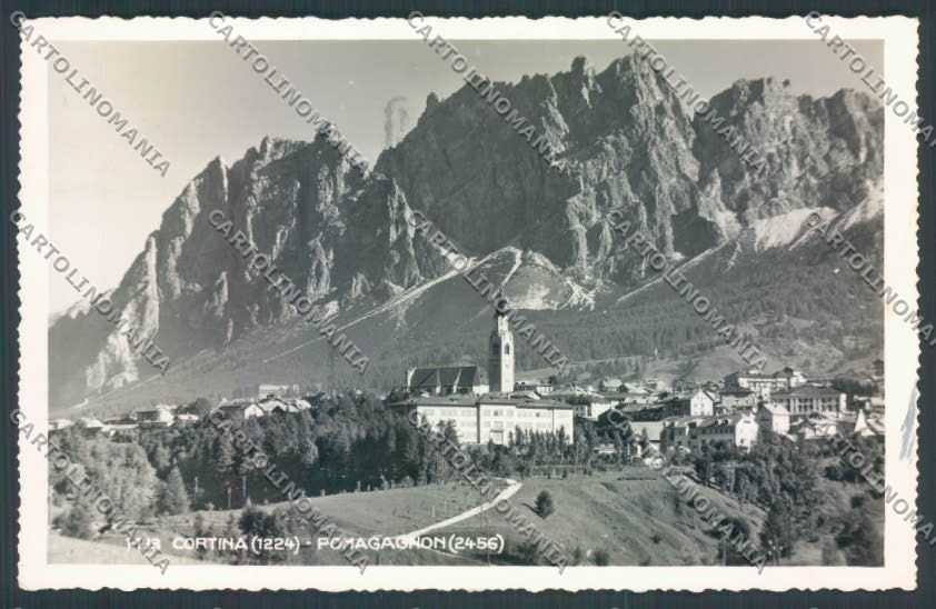 Belluno Cortina d'Ampezzo Foto cartolina LQ9111 – fronte