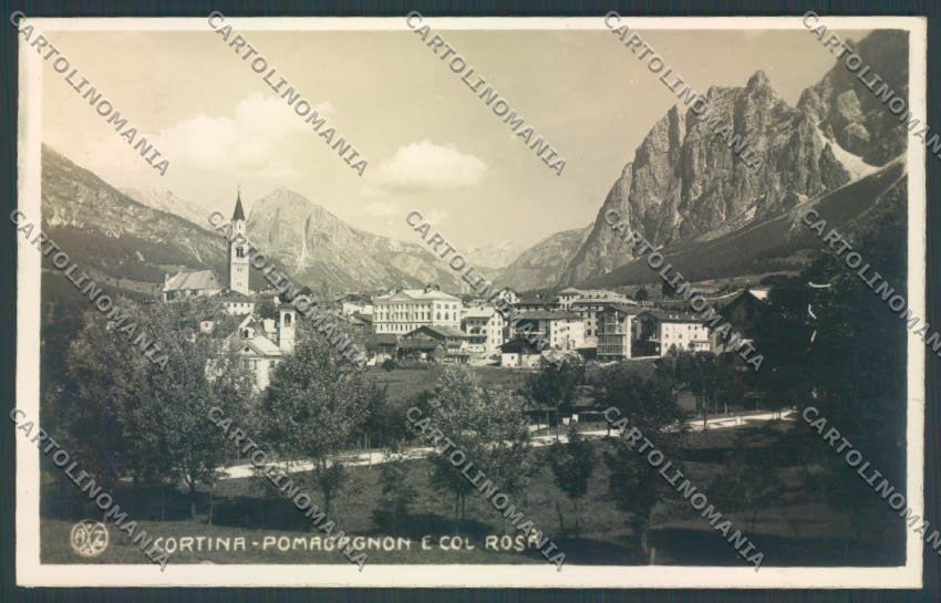 Belluno Cortina d'Ampezzo Foto cartolina LQ9115 – fronte