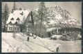 Belluno Cortina d'Ampezzo Nevicata Foto cartolina LQ9123 – fronte